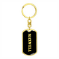 Maxwell v2 - Luxury Dog Tag Keychain