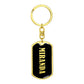 Miranda v02 - Luxury Dog Tag Keychain