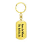 Bulldog's Home - Luxury Dog Tag Keychain