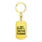 American Foxhound - Luxury Dog Tag Keychain