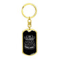 Old Soldiers - Luxury Dog Tag Keychain