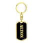 Alton v3 - Luxury Dog Tag Keychain