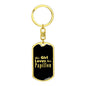 Papillon v2 - Luxury Dog Tag Keychain