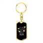 We Just Call Him Papa - Luxury Dog Tag Keychain