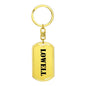 Lowell - Luxury Dog Tag Keychain