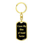 Love My Glen of Imaal Terrier v5 - Luxury Dog Tag Keychain