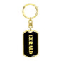 Gerald v3 - Luxury Dog Tag Keychain