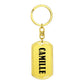 Camille v01 - Luxury Dog Tag Keychain