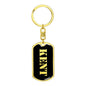 Kent v3 - Luxury Dog Tag Keychain