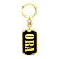 Ora v02 - Luxury Dog Tag Keychain