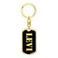 Levi v3 - Luxury Dog Tag Keychain