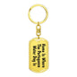 Portuguese Water Dog's Home - Luxury Dog Tag Keychain