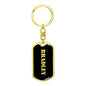 Bradley v3 - Luxury Dog Tag Keychain