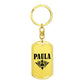 Paula v01a - Luxury Dog Tag Keychain
