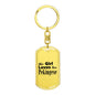 Pekingese - Luxury Dog Tag Keychain