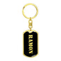 Ramon v3 - Luxury Dog Tag Keychain