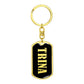 Trina v02 - Luxury Dog Tag Keychain