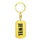 Jewel v01 - Luxury Dog Tag Keychain
