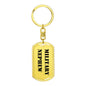Military Nephew - Luxury Dog Tag Keychain