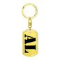 Al - Luxury Dog Tag Keychain