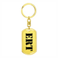 Ert - Luxury Dog Tag Keychain
