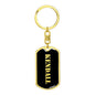 Kendall v3 - Luxury Dog Tag Keychain