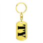 Ty - Luxury Dog Tag Keychain