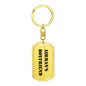 Airman's Boyfriend - Luxury Dog Tag Keychain