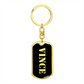 Vince v2 - Luxury Dog Tag Keychain