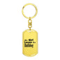 Bulldog - Luxury Dog Tag Keychain