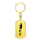 Mama Lioness With 2 Cubs - Luxury Dog Tag Keychain