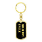 Military Uncle v2 - Luxury Dog Tag Keychain