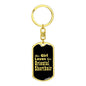 Oriental Shorthair v2 - Luxury Dog Tag Keychain