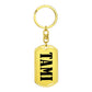 Tami v01 - Luxury Dog Tag Keychain