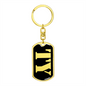 Ty v2 - Luxury Dog Tag Keychain
