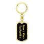Mastiff's Home v2 - Luxury Dog Tag Keychain