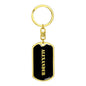 Alexander v3 - Luxury Dog Tag Keychain