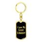 Love My Giant Schnauzer v2 - Luxury Dog Tag Keychain