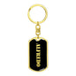 Alfredo v3 - Luxury Dog Tag Keychain