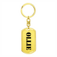 Ollie - Luxury Dog Tag Keychain
