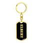 Elbert v3 - Luxury Dog Tag Keychain