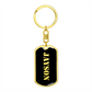 Jayson v2 - Luxury Dog Tag Keychain