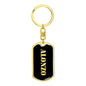 Alonzo v3 - Luxury Dog Tag Keychain
