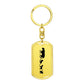 Mama Lioness With 3 Cubs - Luxury Dog Tag Keychain
