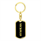 Nickolas v2 - Luxury Dog Tag Keychain