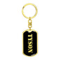 Tyson v3 - Luxury Dog Tag Keychain