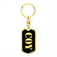 Coy v2 - Luxury Dog Tag Keychain