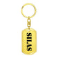 Silas - Luxury Dog Tag Keychain