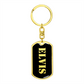 Elvis v2 - Luxury Dog Tag Keychain