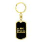 Bloodhound v2 - Luxury Dog Tag Keychain